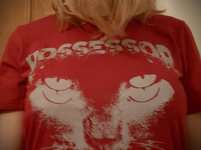 Possessor -Cat's eyes T shirt (Blood Red) main photo