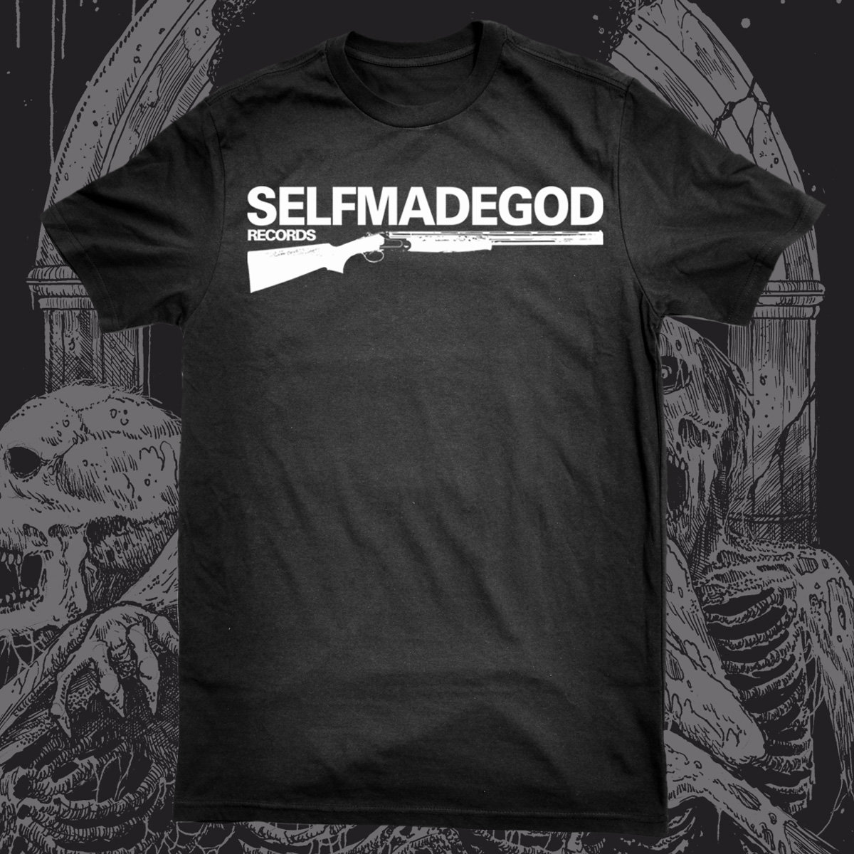 SELFMADEGOD RECORDS - Classic Logo T-SHIRT (S-2XL) | Selfmadegod