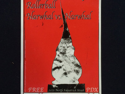 Miss Massive Snowflake/Rollerball/Narwhal vs. Narwhal Silkscreen Poster (2008) main photo