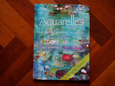 Sheet Music Book Aquarelles main photo
