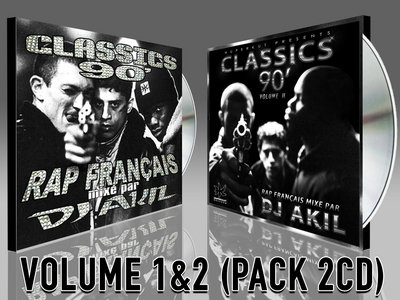 CLASSICS 90' RAP FRANÇAIS Vol. 1&2 (Pack 2CD) Edition Limitée main photo