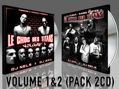 LE CHOC DES TITANS Vol.1&2 (Pack 2CD) Edition Limitée main photo