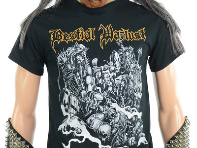 BESTIAL WARLUST - Blood & Valour (T-Shirt w/ Download) main photo