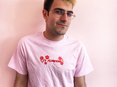 17 FLOWERS T-Shirt (Pale Pink) by Constance Mary. photo 