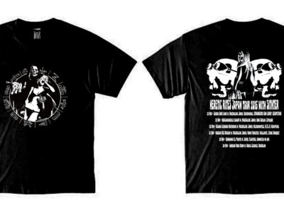 Heretic Rites Japan tour with Sithter T-shirt main photo