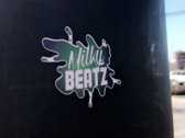 Milky Beatz Sticker (Gradient Logo/White) photo 