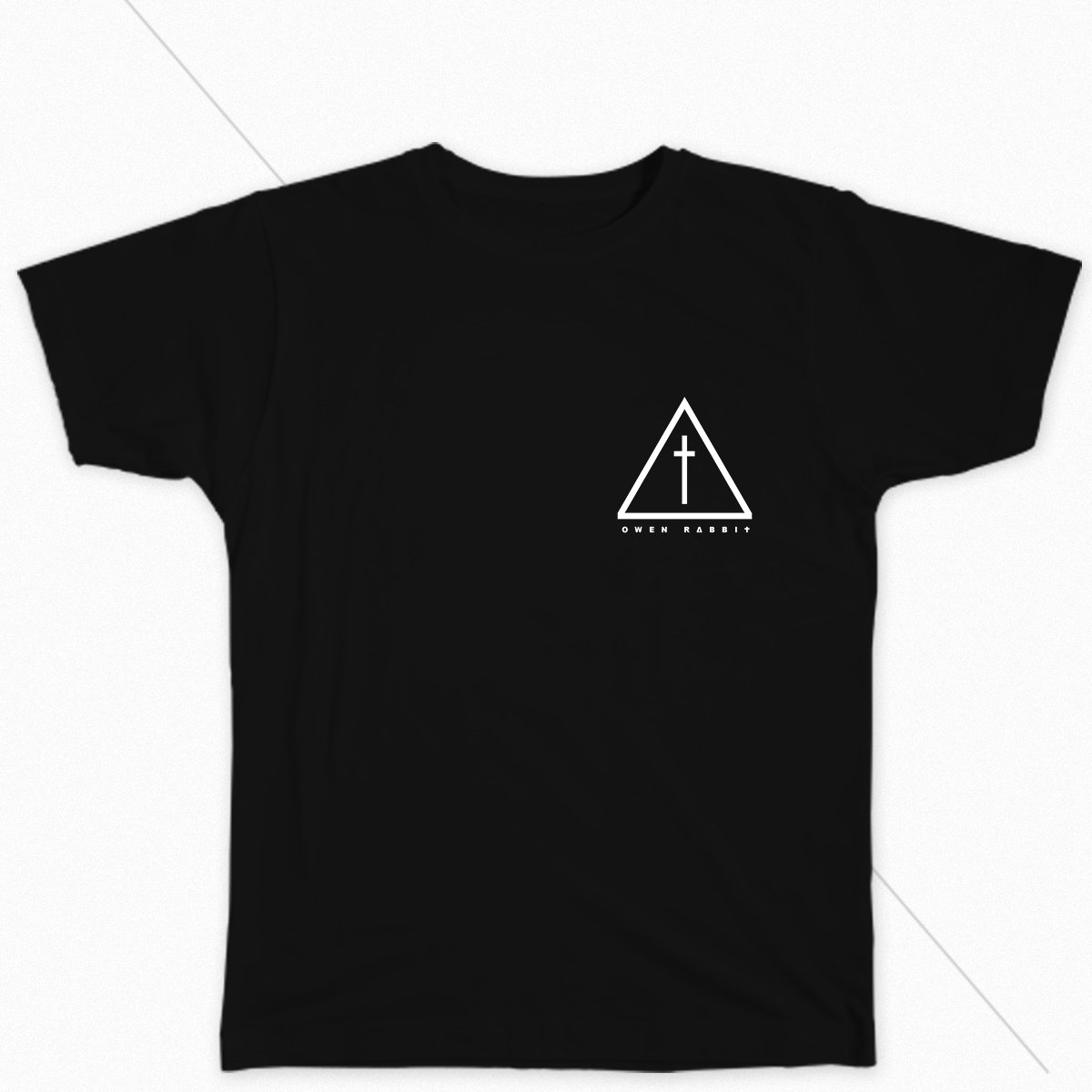 Black Pyramid Design T-Shirt | Owen Rabbit