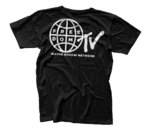Wayne Snow 'Freedom TV' limited edition t-shirt (black with white print) photo 