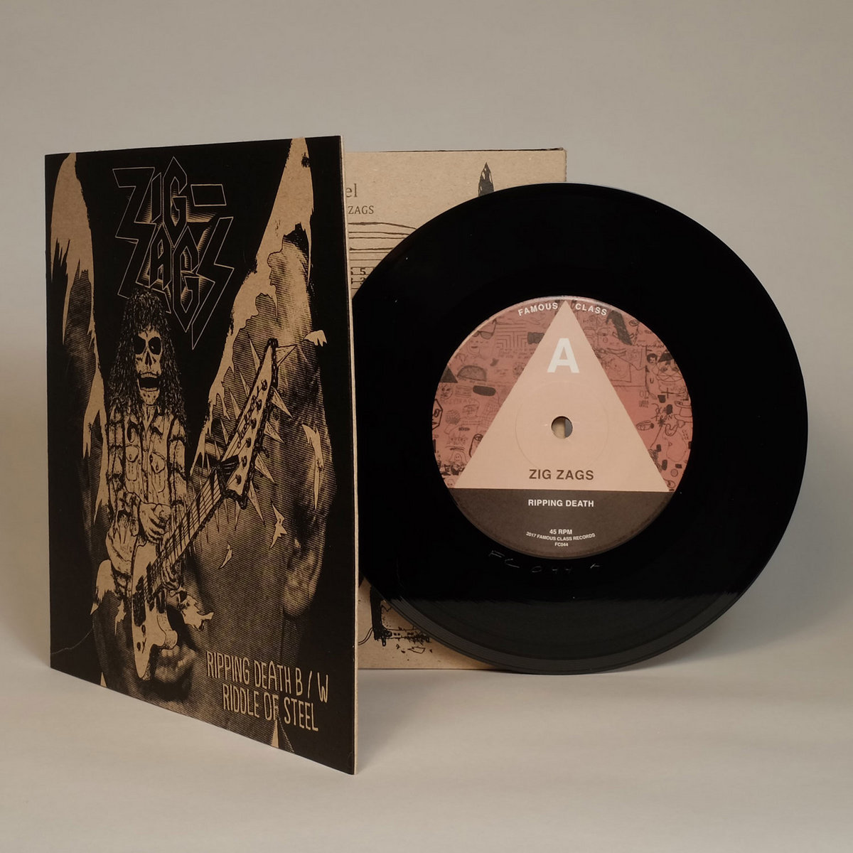 Ripping Death B/W Riddle of Steel | Zig Zags