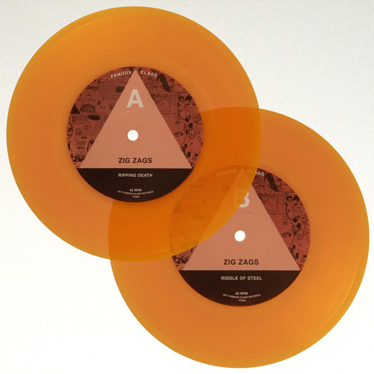 Ripping Death b/w Riddle Of Steel | Zig Zags | FAMOUS CLASS RECORDS