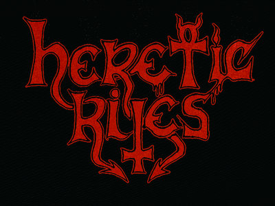 Heretic Rites Logo patch main photo
