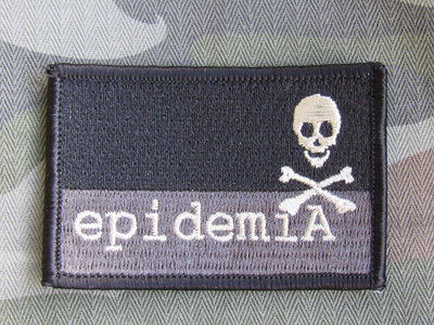 Epidemia. Logo -CLOTH PATCH- main photo