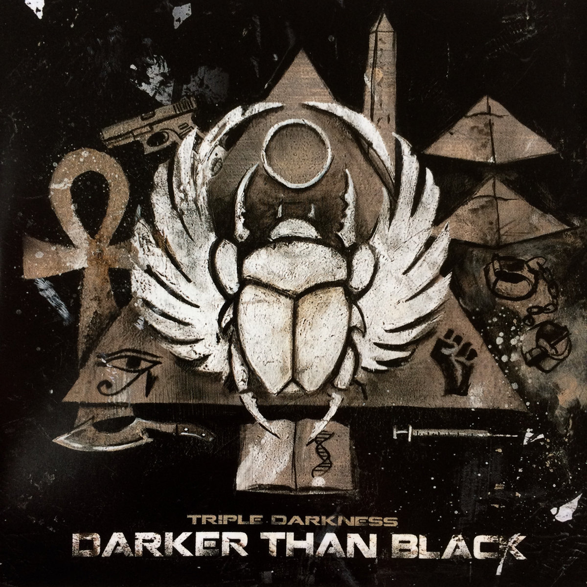 Triple Darkness - Darker Than Black (CD) | Suspect Packages