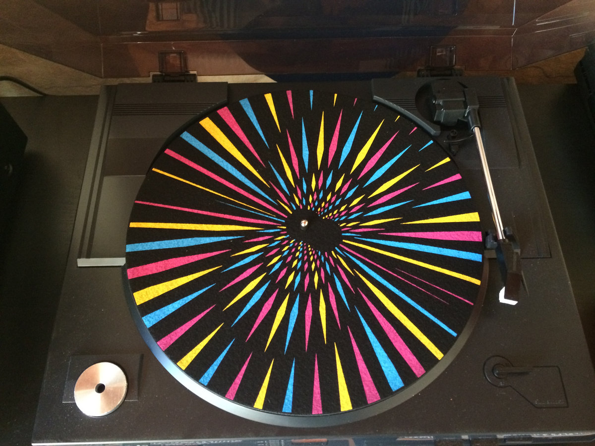 Vinyl Slip Mat Sonic Boom