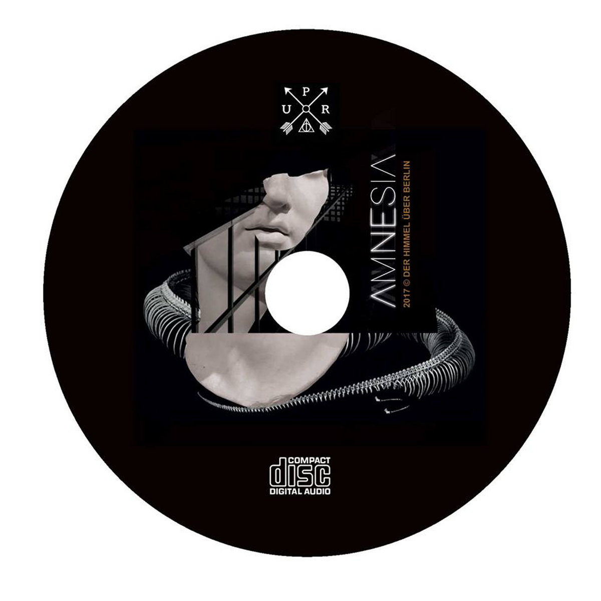 UPR059] Amnesia (death rock) CD | DER HIMMEL | UNKNOWN PLEASURES
