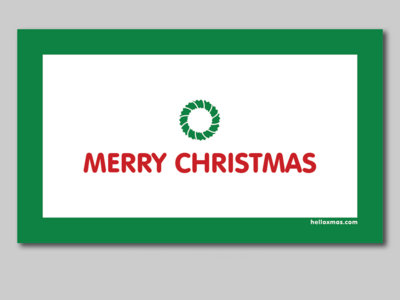 'Merry Christmas' Small Cards (30 pk) main photo