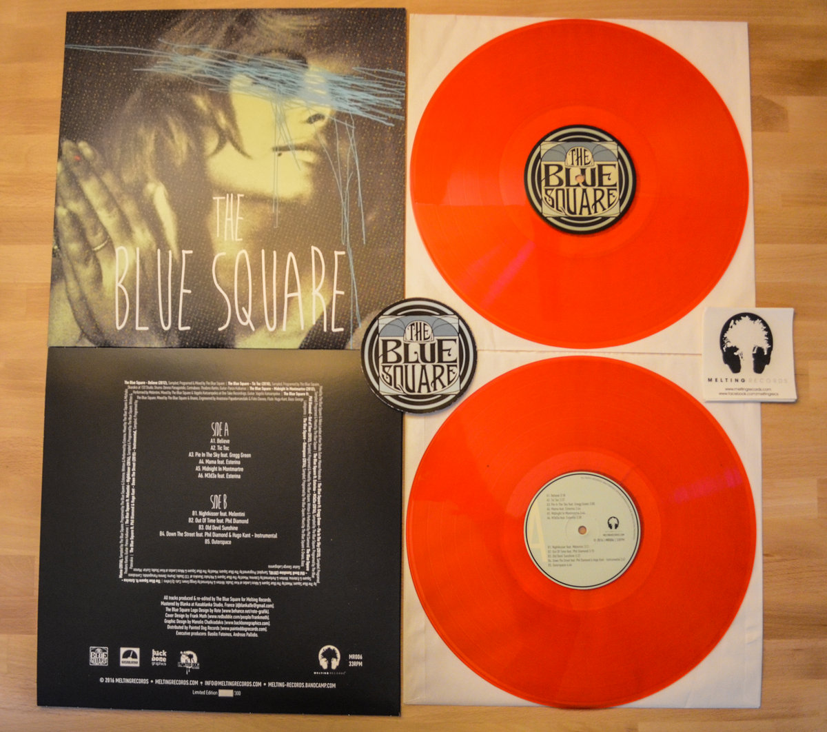 The Blue Square LP The Blue Square Melting Records