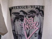 (T-SHIRT) DELINSTR Delicate Instruments "SILENCE=DEATH" (XL) X-Large 1-Sided Front Design photo 