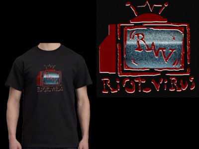 Ri0t_viRus Graffiti TV logo Tshirt main photo