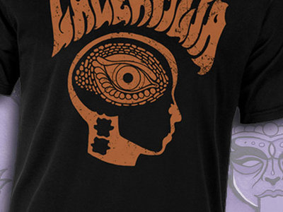 Lizard Eye T-Shirt Tryptamine Tangerine main photo