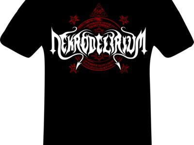 Nekrodelirium Logo RedSigil, (Front print only!) main photo