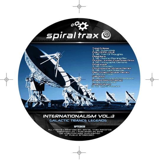 International、World系CDまとめvol.3 Internationalism vol.3 - Galactic Trance Legends [SPITCD039