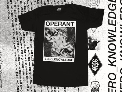 OPERANT - ZERO KNOWLEDGE/ ZK-II T-shirt main photo