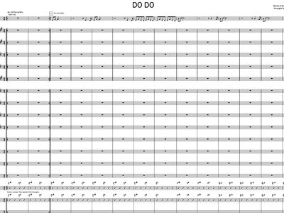 Do Do - Big Band Arrangement/Score main photo