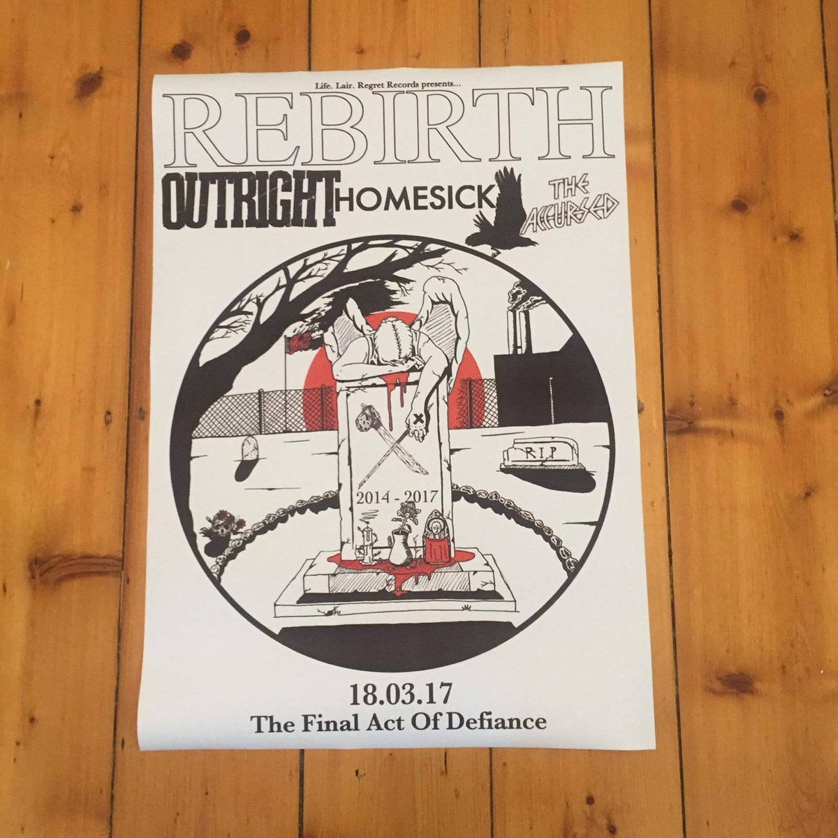 A2 The Final Act of Defiance Poster Rebirth