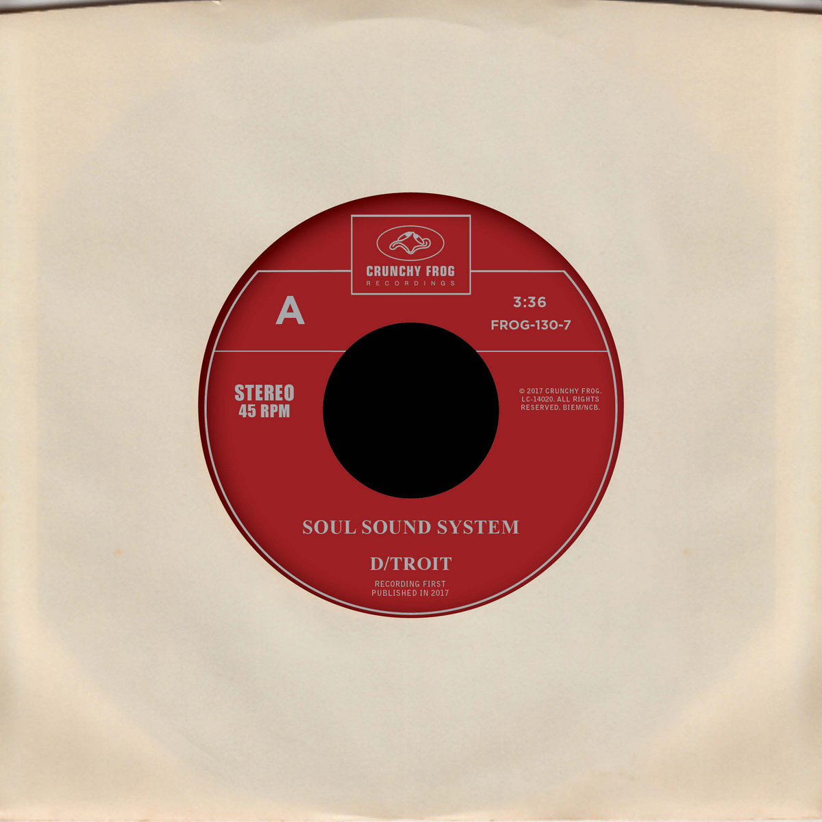 Soul Sound System b/w Freedom Is Not For Free D/troit