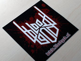Bloodgod Splatter Design Stickers photo 