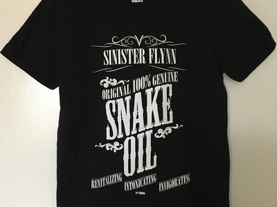 Sinister Flynn Snake Oil T-shirt main photo