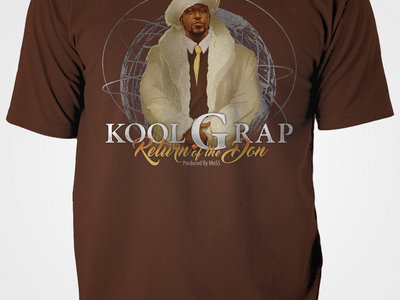 Kool G Rap "Return Of The Don" T-Shirt (Brown) main photo