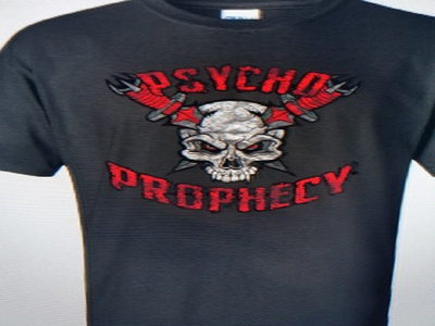 Psycho Prophecy Skull and Daggers PYP Design T-shirt main photo