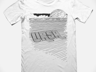Ursa space T-shirt (Black and white) main photo
