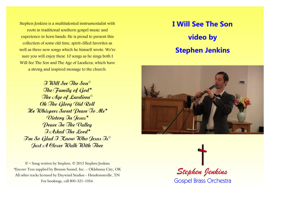 I M So Glad I Can Be Happy Because I Know Who Jesus Is Stephen Jenkins Productions