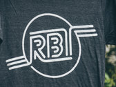 R.B.I. Logo T-shirt - American Apparel Tri-Blend Tri-Black photo 