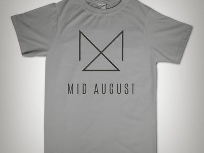 Mid August Logo T-Shirt(Grey & Black) main photo