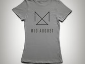Mid August Logo T-Shirt(Grey & Black) photo 