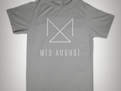 Mid August Logo T-Shirt(Grey & White) main photo