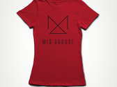 Mid August Logo T-Shirt(Red & Black) photo 