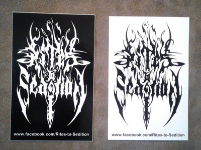 Rites to Sedition Stickers main photo