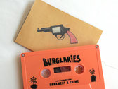 BURGLARIES EP on cassette photo 
