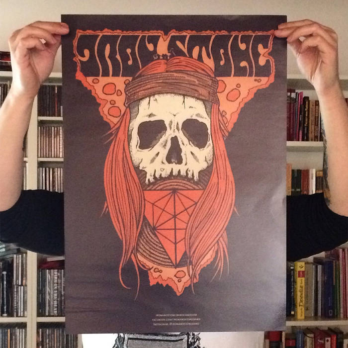 "Hippie Skull" Poster