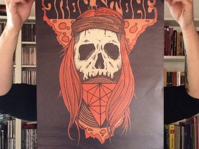 "Hippie Skull" Poster main photo
