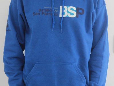 BSP Hoodie (azul cielo) | Banda de Gaitas del Batallón de San Patricio