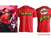 PEE RECORDS "PEE-RINGLES" T-SHIRT photo 