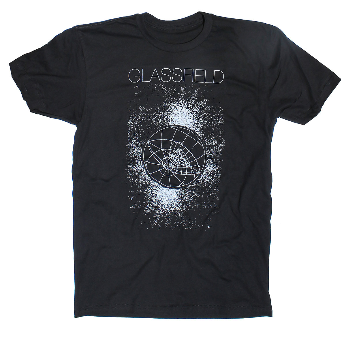 Glassfield Space Logo T Shirt Mind Over Matter Records