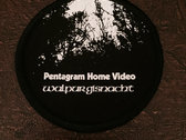 Pentagram Home Video 'Walpurgisnacht' Sew-On Patch photo 