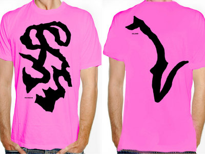 Two Sided Crystal Smerluvio Riddims T-Shirt (Magenta Fluo/Black) main photo